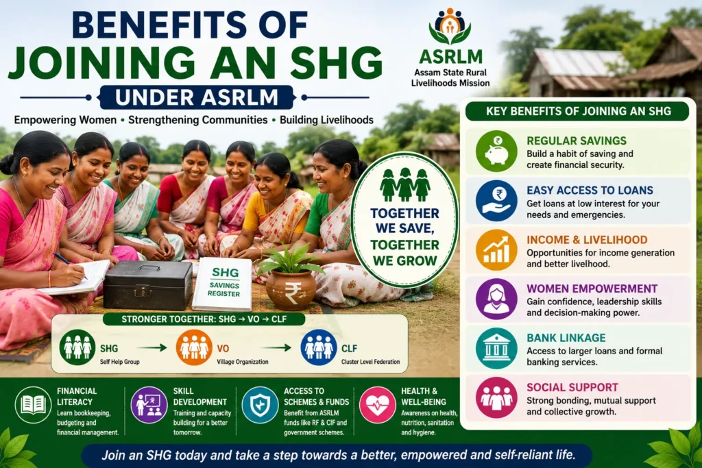Benefits of Joining an SHG Under ASRLM
